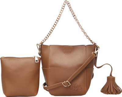 Shopharp Messenger Bag(Brown)