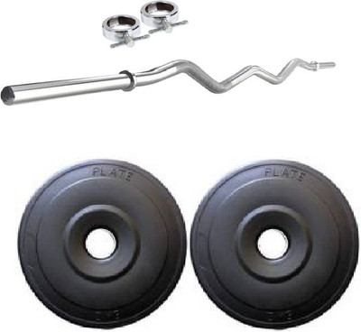 FACTO POWER 3 Feet Curl Rod, Rod Locks (21 MM) and 4KG (2KG x 2) Weight Plates Gym & Fitness Kit
FACTO POWER 3 Feet Curl Rod, Rod Locks (21 MM) and 4KG (2KG x 2) Weight Plates Gym & Fitness Kit