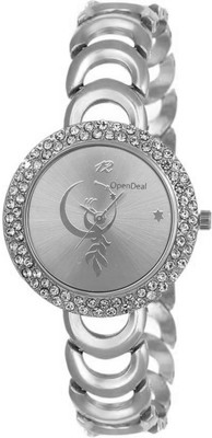 OpenDeal Stylish Peacock Diamond Stunned Dial Silver Belt Analog Watch For Girls & Women Watch - For Girls
OpenDeal Stylish Peacock Diamond Stunned Dial Silver Belt Analog Watch For Girls & Women Watch - For Girls
