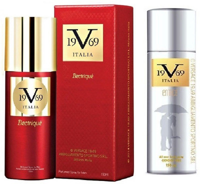 Versace Electrique Perfumed Spray 150 ml With Entice All Over Body Spray 150 ml(Set of 2)
Versace Electrique Perfumed Spray 150 ml With Entice All Over Body Spray 150 ml(Set of 2)