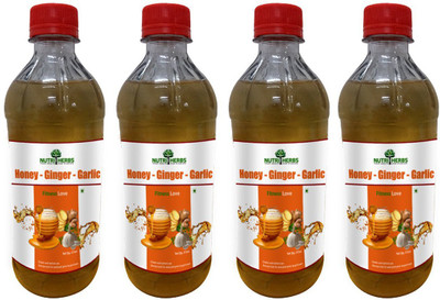 Nutriherbs Organic honey Ginger Garlic Nutrition Drink(4x473 ml, citrus Flavored)
Nutriherbs Organic honey Ginger Garlic Nutrition Drink(4x473 ml, citrus Flavored)