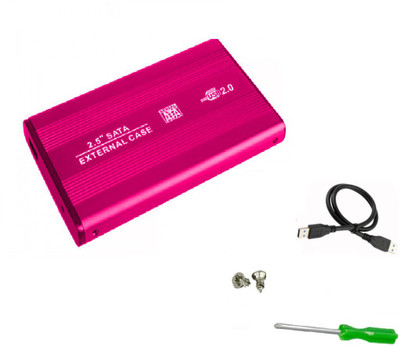 Teratech Pink External portable Sata Casing Hard Disk case Usb 2.0 2.5 inch External Hard Drive enclosure Suitable for Laptop Hard Disk WD Hard Disk Toshiba Seagate HP Lenovo Transcend Samsung 2.5 Hard Disk Enclosure(For WD 2.5 Inch Sata Hard Disk( Laptop
Teratech Pink External portable Sata Casing Hard Disk case Usb 2.0 2.5 inch External Hard Drive enclosure Suitable for Laptop Hard Disk WD Hard Disk Toshiba Seagate HP Lenovo Transcend Samsung 2.5 Hard Disk Enclosure(For WD 2.5 Inch Sata Hard Disk( Laptop