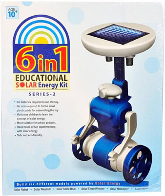Goyal Traders 6 in 1 Educational Solar Energy Kit - Series-2(Multicolor)