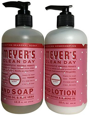 Mrs Meyers Clean Day Peppermint Hand Soap And Hand Lotion(59.15 ml)