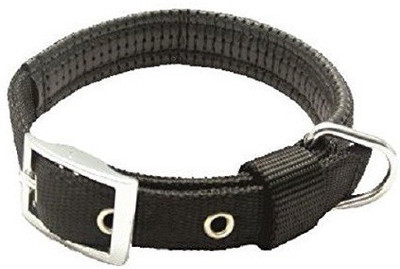 Lakhubhai High Quality Nylone Padded Dog Collar Black - 1 inch Dog Everyday Collar(, Black
Lakhubhai High Quality Nylone Padded Dog Collar Black - 1 inch Dog Everyday Collar(, Black