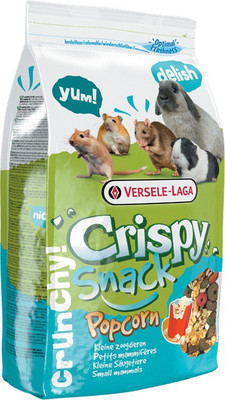 Versele -Laga Crispy Popcorn for Hamsters, Rodents & Rabbits Vegetable, Fruit 650 g Dry Rabbit Food 
Versele -Laga Crispy Popcorn for Hamsters, Rodents & Rabbits Vegetable, Fruit 650 g Dry Rabbit Food