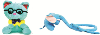 Skylofts 20cm Cat Plush Toy for kids with 100cm Long Trunk Elephant Soft Toy for Babies - 20 cm(Multicolor)
Skylofts 20cm Cat Plush Toy for kids with 100cm Long Trunk Elephant Soft Toy for Babies - 20 cm(Multicolor)