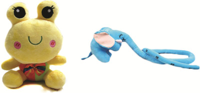 Skylofts 20cm Frog Soft Toy for kids with 100cm Long Trunk Elephant Soft Toy for Babies - 20 cm(Multicolor)
Skylofts 20cm Frog Soft Toy for kids with 100cm Long Trunk Elephant Soft Toy for Babies - 20 cm(Multicolor)