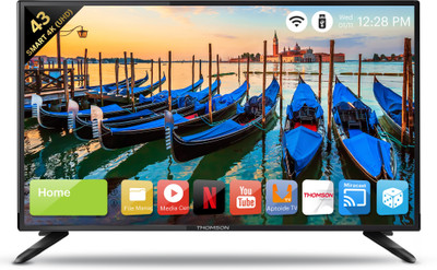 Thomson UD9 Series 108cm (43 inch) Ultra HD (4K) LED Smart TV(43TH6000_UD9)
Thomson UD9 Series 108cm (43 inch) Ultra HD (4K) LED Smart TV(43TH6000_UD9)