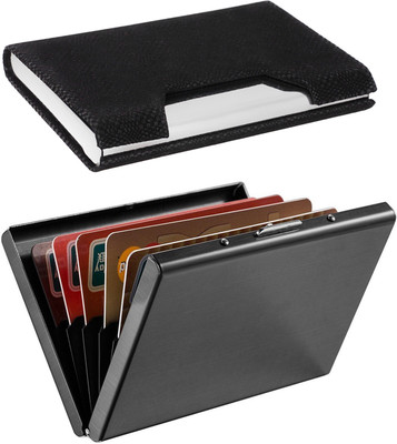 OKASTA | High Quality | Combo of two |Official Executive Full Black Matt ATM and Full Black Finish Business Purpose 1105 For ID Card / Credit-Debit Card / Money /Visiting 10 Card Holder(Set of 2, Multicolor)
OKASTA | High Quality | Combo of two |Official Executive Full Black Matt ATM and Full Black Finish Business Purpose 1105 For ID Card / Credit-Debit Card / Money /Visiting 10 Card Holder(Set of 2, Multicolor)