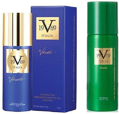 Versace Vibrant Perfumed Spray 150 ml With Impulse All Over Body Spray 150 ml(Set of 2)
Versace Vibrant Perfumed Spray 150 ml With Impulse All Over Body Spray 150 ml(Set of 2)