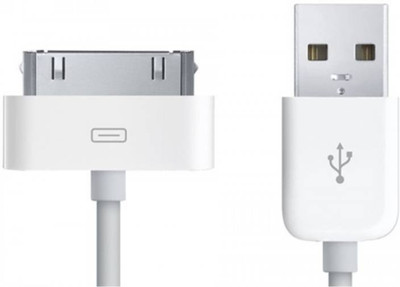 Trust Touch iph4-2 Heavy Quality USB Cable(White)