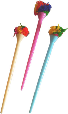 SK Craft Designer Handcrafted Pom Pom Hair Stick-Set of 3, Juda Stick, Bun Stick, Juda Pin, Hair Pin, Hair Clip Bun Stick(Multicolor)
SK Craft Designer Handcrafted Pom Pom Hair Stick-Set of 3, Juda Stick, Bun Stick, Juda Pin, Hair Pin, Hair Clip Bun Stick(Multicolor)