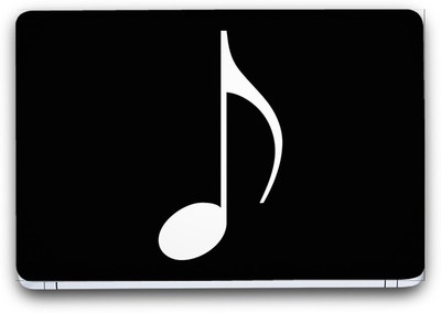Flipkart SmartBuy Musical Notes 9 Vinyl Laptop Skin (3M/Avery Vinyl, Matte Laminated, 14 x 9 inches) Vinyl Laptop Decal 14.9