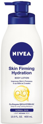 Nivea Skin Firming Body Lotion For Normal To Dry Skin with Q10 Plus(400 ml)
Nivea Skin Firming Body Lotion For Normal To Dry Skin with Q10 Plus(400 ml)