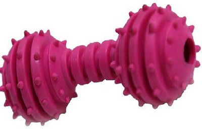 jeewan Jeewan rubber teether toy pink Rubber Training Aid For Dog