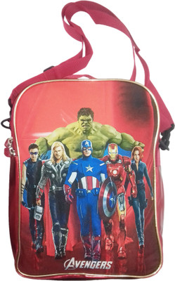 KIDOZ KINGDOM Boys & Girls Red Leatherette Sling Bag