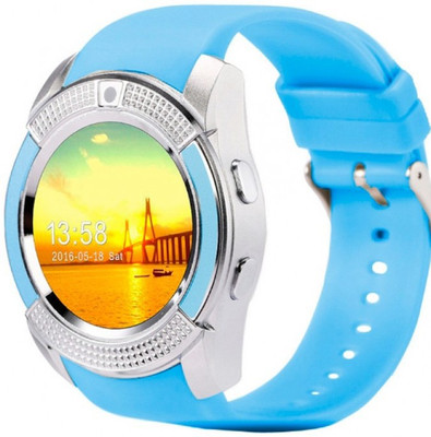 HOC WRR_738V Smartwatch(Blue Strap XL)