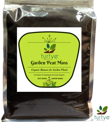Turtye Garden Peat Moss 2 Kg's for Gardening Plants Soil Manure(2 kg Powder)