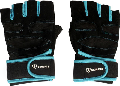 SKULPTZ G1820 Gym & Fitness Gloves (L, Blue)