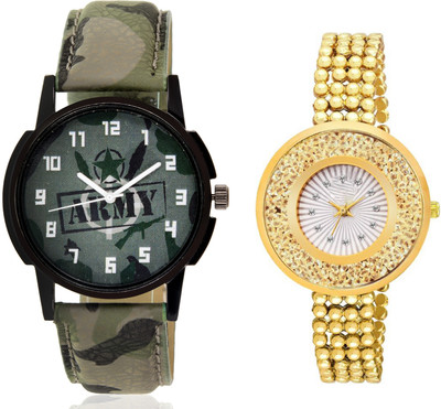 Wanton SP-Army K-14 gold fancy diamond watch with green army pattern military sport watch for couple men and women Watch - For Boys & Girls
Wanton SP-Army K-14 gold fancy diamond watch with green army pattern military sport watch for couple men and women Watch - For Boys & Girls
