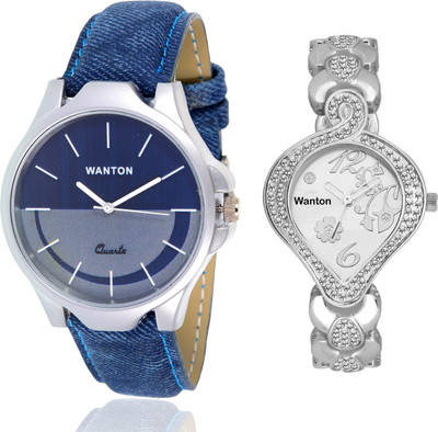 Wanton K-5 SP-5 Silver diamond fancy shap attractive watch with Blue multi-color dial attractive watch for couple men and women Watch - For Boys & Girls
Wanton K-5 SP-5 Silver diamond fancy shap attractive watch with Blue multi-color dial attractive watch for couple men and women Watch - For Boys & Girls