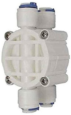 Pooja Trendz RO-4 Way Auto Shut Off Valve For Reverse Osmosis Ro System Water Filter Suited for 1/4 RO Tube. Solid Filter Cartridge(0.5, Pack of 1)
Pooja Trendz RO-4 Way Auto Shut Off Valve For Reverse Osmosis Ro System Water Filter Suited for 1/4 RO Tube. Solid Filter Cartridge(0.5, Pack of 1)