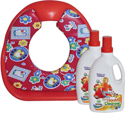 Kidoyzz Comfortable Potty Trainer Seat for Potty Training Seat And 2 Liquid Cleanser for Cleaning Baby Bottle Combo Pack CB7(Multicolor)
Kidoyzz Comfortable Potty Trainer Seat for Potty Training Seat And 2 Liquid Cleanser for Cleaning Baby Bottle Combo Pack CB7(Multicolor)