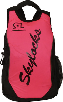 SL Skylocks Stylelite & Unique 20 L Backpack(Pink, Black)