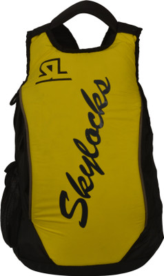 SL Skylocks Stylelite & Unique 20 L Backpack(Beige, Black)