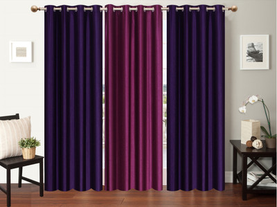Furnishing Zone 152 cm (5 ft) Polyester Window Curtain (Pack Of 3)(Plain, Purple)
Furnishing Zone 152 cm (5 ft) Polyester Window Curtain (Pack Of 3)(Plain, Purple)