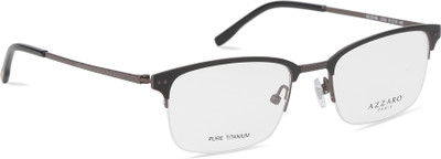 Azzaro Half Rim Rectangle Frame(51 mm