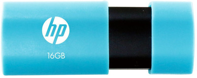 HP V152W 16 GB Pen Drive USB 2.0 Flash Drive (Blue) 16 GB Pen Drive(Blue, Black)