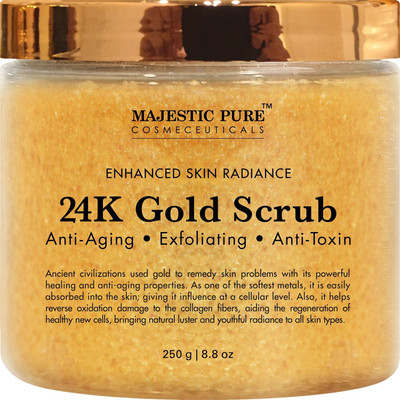 Majestic 24K Gold Body Scrub and Facial Scrub(250 g)