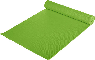 YOGIS YOGA-PUR-4MM Purple 4 mm Yoga Mat, Green
