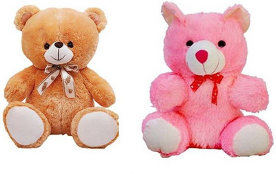 KHATU SHYAM ENTERPRISES 2 Feet Combo of Cute Lovable Stuffed Spongy Hugable Sitting Teddy Bear Brown 58 CM and Pink 58 CM - 60 cm (Brown, Pink) - 60 cm(Multicolor)
KHATU SHYAM ENTERPRISES 2 Feet Combo of Cute Lovable Stuffed Spongy Hugable Sitting Teddy Bear Brown 58 CM and Pink 58 CM - 60 cm (Brown, Pink) - 60 cm(Multicolor)