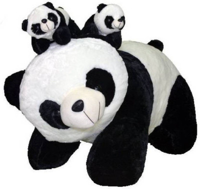 Tanish Soft Toys Soft Panda Mother With 2 Baby - 60 cm (Black, White) - 60 cm(Black & White)
Tanish Soft Toys Soft Panda Mother With 2 Baby - 60 cm (Black, White) - 60 cm(Black & White)