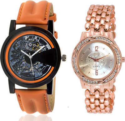 Wanton SP-4 K-11 Stylish and fancy dial rose gold watch with Brown open machanical stylish watch for couple men and women Watch - For Boys & Girls
Wanton SP-4 K-11 Stylish and fancy dial rose gold watch with Brown open machanical stylish watch for couple men and women Watch - For Boys & Girls