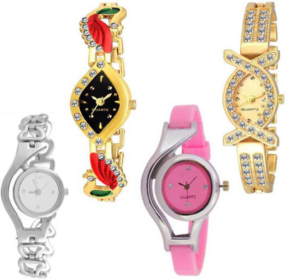 Swadesi Stuff Stylish watch combo of 4 watches for girls and women 009009 Watch - For Women
Swadesi Stuff Stylish watch combo of 4 watches for girls and women 009009 Watch - For Women