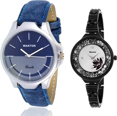 Wanton SP-5 K-7 slim Black belt stylish moving diamnd in dial watch with Blue multi-color dial attractive watch for couple men and women Watch - For Boys & Girls
Wanton SP-5 K-7 slim Black belt stylish moving diamnd in dial watch with Blue multi-color dial attractive watch for couple men and women Watch - For Boys & Girls