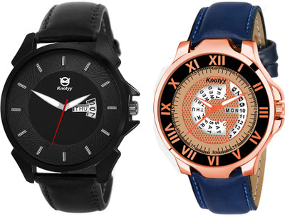 Knotyy KNTYM18-M15 Day and Date Watch - For Men