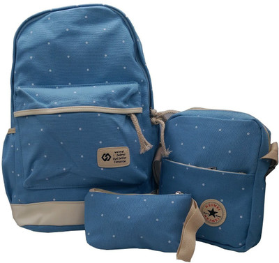 Insasta Set Of 3 Pcs Sports Bag Canvas School Bag Backpack College Women's Canvas Outdoors Camping Hiking Travel Bags-Blue School Bag(Blue, 5 inch)
Insasta Set Of 3 Pcs Sports Bag Canvas School Bag Backpack College Women's Canvas Outdoors Camping Hiking Travel Bags-Blue School Bag(Blue, 5 inch)