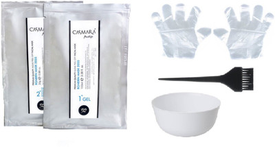 Casmara Rgnerin Mask 2055 Facial Mask + Bowl + Brush + Gloves(Set of 4)