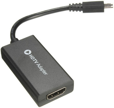 Microware 3 In 1 Micro Usb/Hdmi/Hml Adapter Mhl To Hdmi Cable Hdtv Lead Adapter HDMI Cable(Compatible with Mobile, Laptop, Tablet, Mp3, Gaming Device, Black)
Microware 3 In 1 Micro Usb/Hdmi/Hml Adapter Mhl To Hdmi Cable Hdtv Lead Adapter HDMI Cable(Compatible with Mobile, Laptop, Tablet, Mp3, Gaming Device, Black)