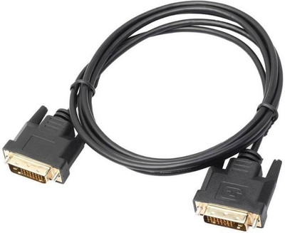 Microware DVI-D 24+1 Male Gold Plated Dual Link Cable for TV Television Projector Monitor 1.5m/black HDMI Cable(Set-Top Box, Projector, Black)
Microware DVI-D 24+1 Male Gold Plated Dual Link Cable for TV Television Projector Monitor 1.5m/black HDMI Cable(Set-Top Box, Projector, Black)