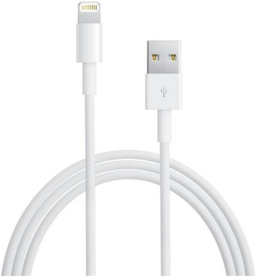 trust touch IPH 7 LIGHTENING USB WHITE Lightning Cable(White)