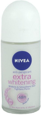 Nivea Extra Whitening Gentle Care Roll-On Deodorant (50ml) Deodorant Roll-on - For Women(50 ml)
Nivea Extra Whitening Gentle Care Roll-On Deodorant (50ml) Deodorant Roll-on - For Women(50 ml)