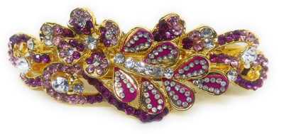 Khubsurat Hair Back-Pin / Hair Pin / Hair Clip with Pink Color Stone Stud, Gold Tone Back Pin(Gold, Pink)
Khubsurat Hair Back-Pin / Hair Pin / Hair Clip with Pink Color Stone Stud, Gold Tone Back Pin(Gold, Pink)