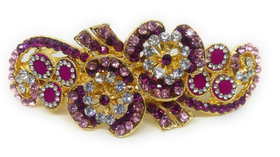 Khubsurat Hair Back-Pin / Hair Pin / Hair Clip with Pink Color Stone Stud, Gold Tone Back Pin(Gold, Pink)
Khubsurat Hair Back-Pin / Hair Pin / Hair Clip with Pink Color Stone Stud, Gold Tone Back Pin(Gold, Pink)