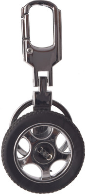 SLN Retail Audi Spinning Tyre Rotary Wheel Locking Metal Keychain Key Chain